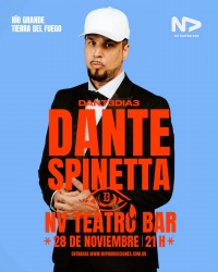 Dante Spinetta en Río Grande