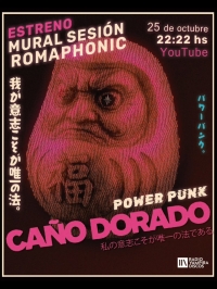 Caño Dorado estrena su Mural Session en el mítico estudio Romaphonic