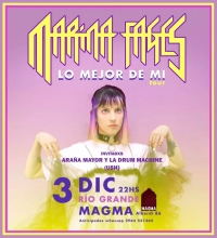 Marina Fages y Araña Mayor y la Drum Machine en Río Grande