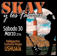 Skay Beilinson y los Fakires en Ushuaia